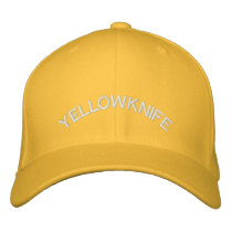 Yellowknife Baseball Cap Embroidered Canada Cap embroidered hats