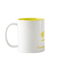 yellowlogo, Traverse City, Michigan mugs by appletreetc yellowlogo, Traverse City, Michigan mugs