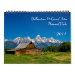 Yellowstone and Grand Teton National Park 2011 Calendar