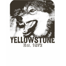 Yellowstone Emoticon Men's T-Shirt - LS