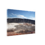 Yellowstone National Park hot spring, Gallery Wrap Canvas