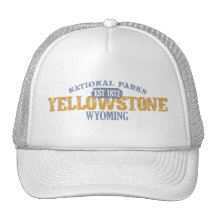 Yellowstone National Park in National Park Hat