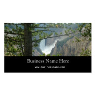 Yellowstone national park photography business card