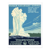 Yellowstone National Park postcards