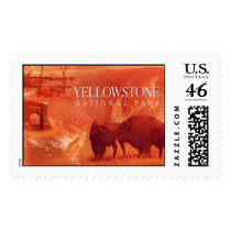 Yellowstone National Park Stamp