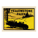 Yellowstone Park posters by gwester Yellowstone Park posters