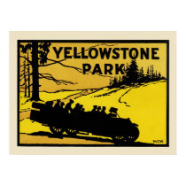 Yellowstone Park posters by gwester Yellowstone Park posters