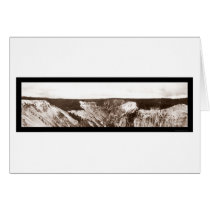 Yellowstone River Canyon Huge Photo 1908 cards