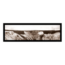 Yellowstone River Canyon Huge Photo 1908 posters