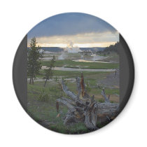 Yellowstone Sunsets magnets by lifesphere Yellowstone Sunsets magnets
