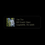 Yellowstone Waterfall Return Address Label