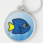 Yellowtail Damselfish Key Chains