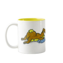 Yellowtail Rabbit mugs