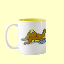 Yellowtail Rabbit mugs