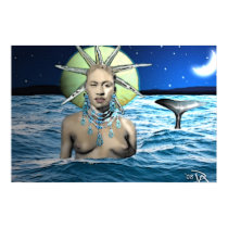 Yemaya, Mother of the Seven Seas posters by voodoomama Yemaya, Mother of the Seven Seas posters