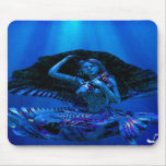 YEMAYA OLOKUN SIRENA MOUSE PAD