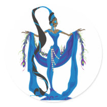 Yemaya Stickers by Azodnem Yemaya Stickers