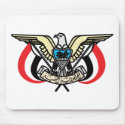 Yemen coat of arms mousepads by sergemayifuila Yemen coat of arms mousepads