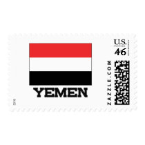 Yemen Flag postage by tshirtshirts Yemen Flag postage