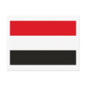 Yemen Flag Postcard