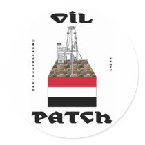 Yemen Oil Patch,Sticker,Alif Oil Field,Oil,Gas