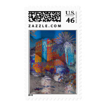 YEMENI VILLAGE postage
