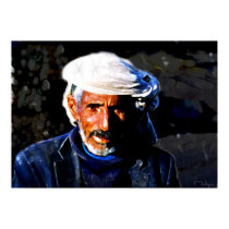 Yemenite at the market place posters