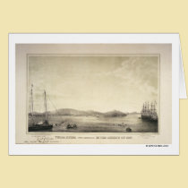Yerba Buena (now San Francisco) Spring 1837 cards