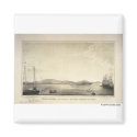 Yerba Buena (now San Francisco) Spring 1837 magnets