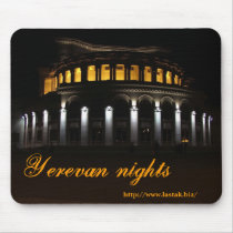 Yerevan nights mousepads by lastak Yerevan nights mousepads