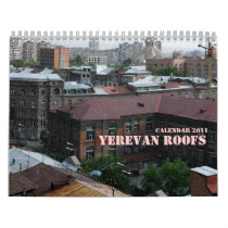 YEREVAN ROOFS WALL CALENDAR