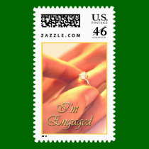 Yes! (2) I'm engaged postage by bridalbydesign Yes! (2) I'm engaged postage
