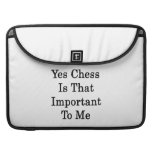 Yes Chess Is That Important To Me MacBook Pro Sleeve