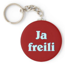 Yes freili certainly Bavaria Bavarian Bavarian Keychain