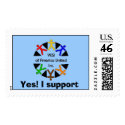 yes graphic, Yes! I support postage by YesofAmericaUnited yes graphic, Yes! I support postage