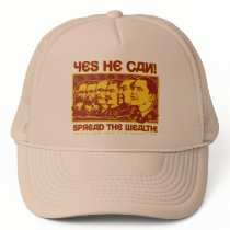 Yes He Can! Comrade Obama Spoof Hat