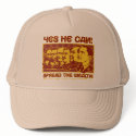 Yes He Can! Comrade Obama Spoof hats