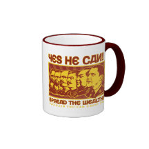 Yes He Can! Comrade Obama Spoof Mugs