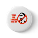 YES HE CAN'T RUIN OUR NATION T-SHIRT buttons