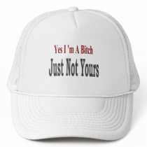 Yes I Am A Bitch 3 hats