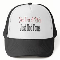 Yes I Am A Bitch 4 hats