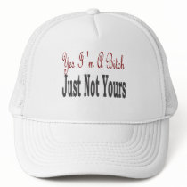 Yes I Am A Bitch 5 hats