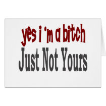 Yes I Am A Bitch 8 cards