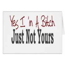 Yes I Am A Bitch 9 cards