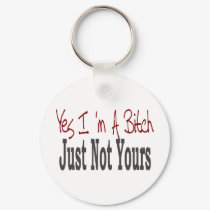 Yes I Am A Bitch 9 keychains