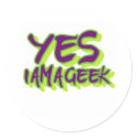 Yes I am a Geek stickers by geek_gear Yes I am a Geek stickers