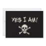 Yes I Am A Pirate Invitations