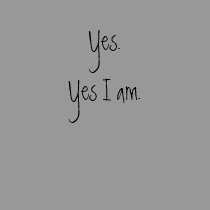 Yes I Am t-shirts