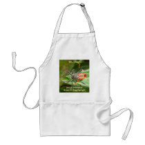 Yes I Bite Assassin Bug Apron