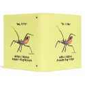 Yes I Bite Assassin Bug Binder